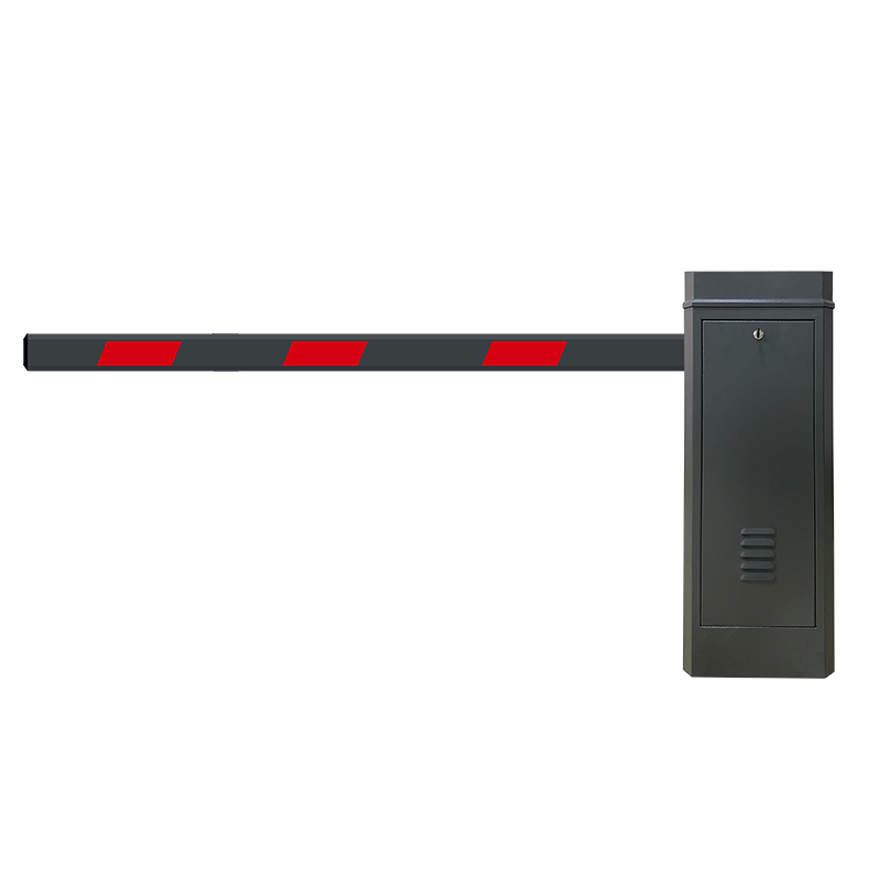 直杆道闸-灰-灰红杆